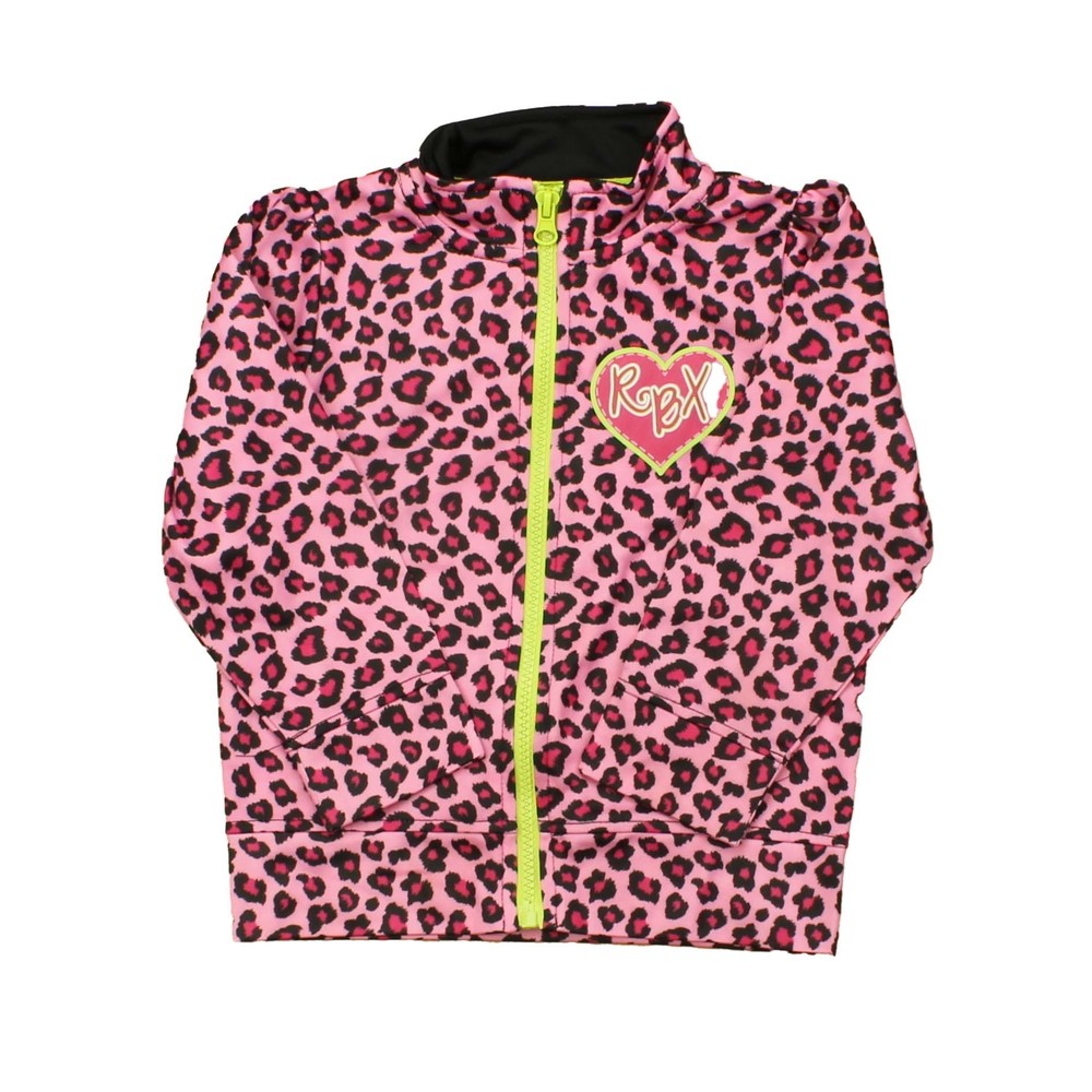 RBX Girls Pink | Black Jacket size: 3T